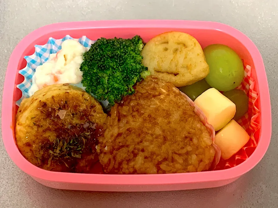 焼きおにぎり弁当|かぬままさん