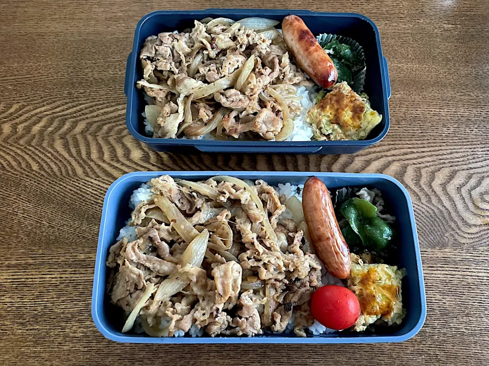 Snapdishの料理写真:豚の生姜焼き弁当♫|yummy tommyさん