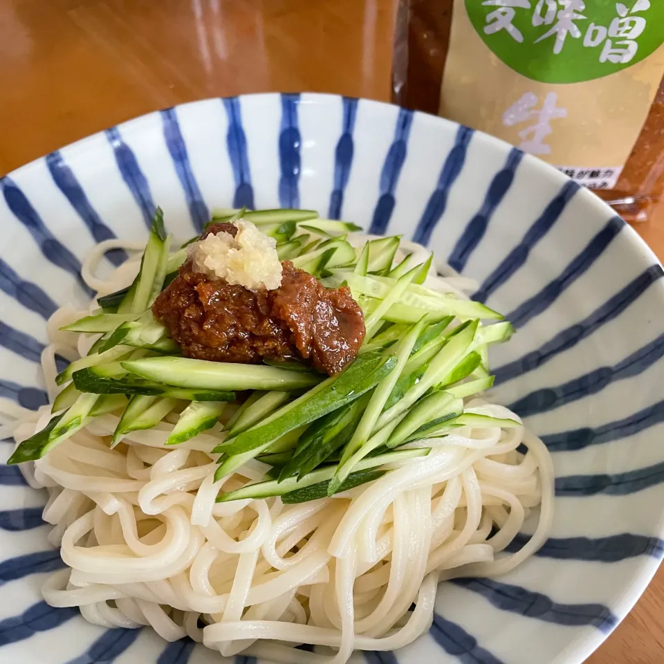 じゃじゃ麺風　油味噌うどん|Yu Yu mamaさん