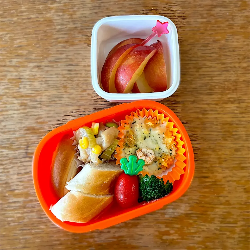 チキンとセロリのレモンソテー弁当|ふうりんさん