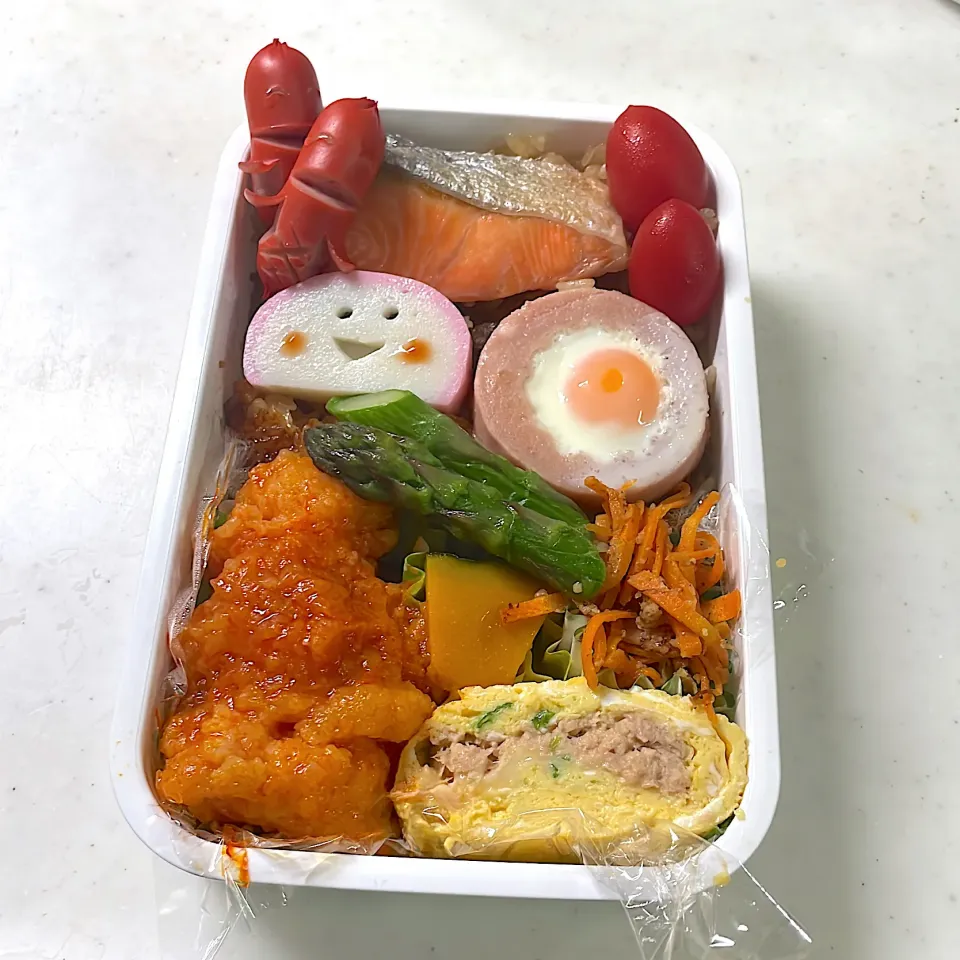 Snapdishの料理写真:2023年7月14日　オレ弁当♪|クッキングおやぢさん