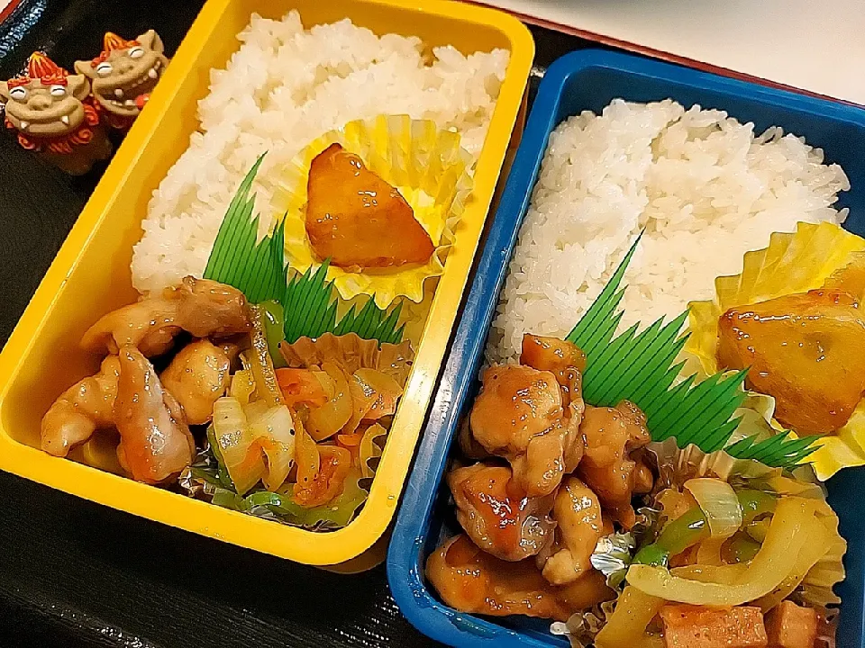 夫弁当､息子弁当|みどりさん