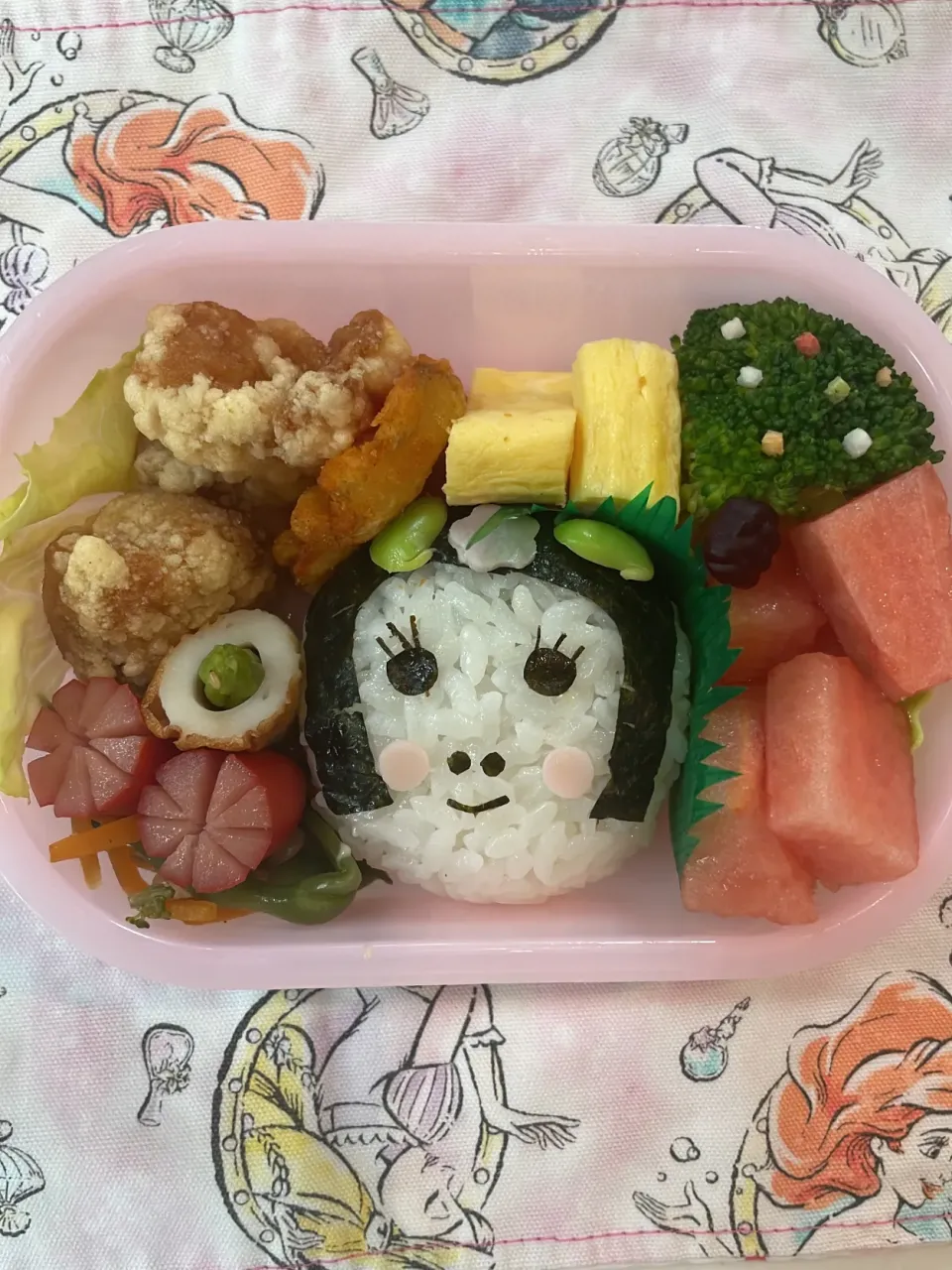 Snapdishの料理写真:ももかっぱ幼稚園お弁当|リリさん