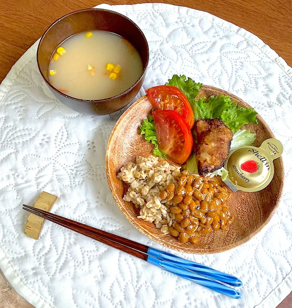 本日の朝ご飯♪|かなさん