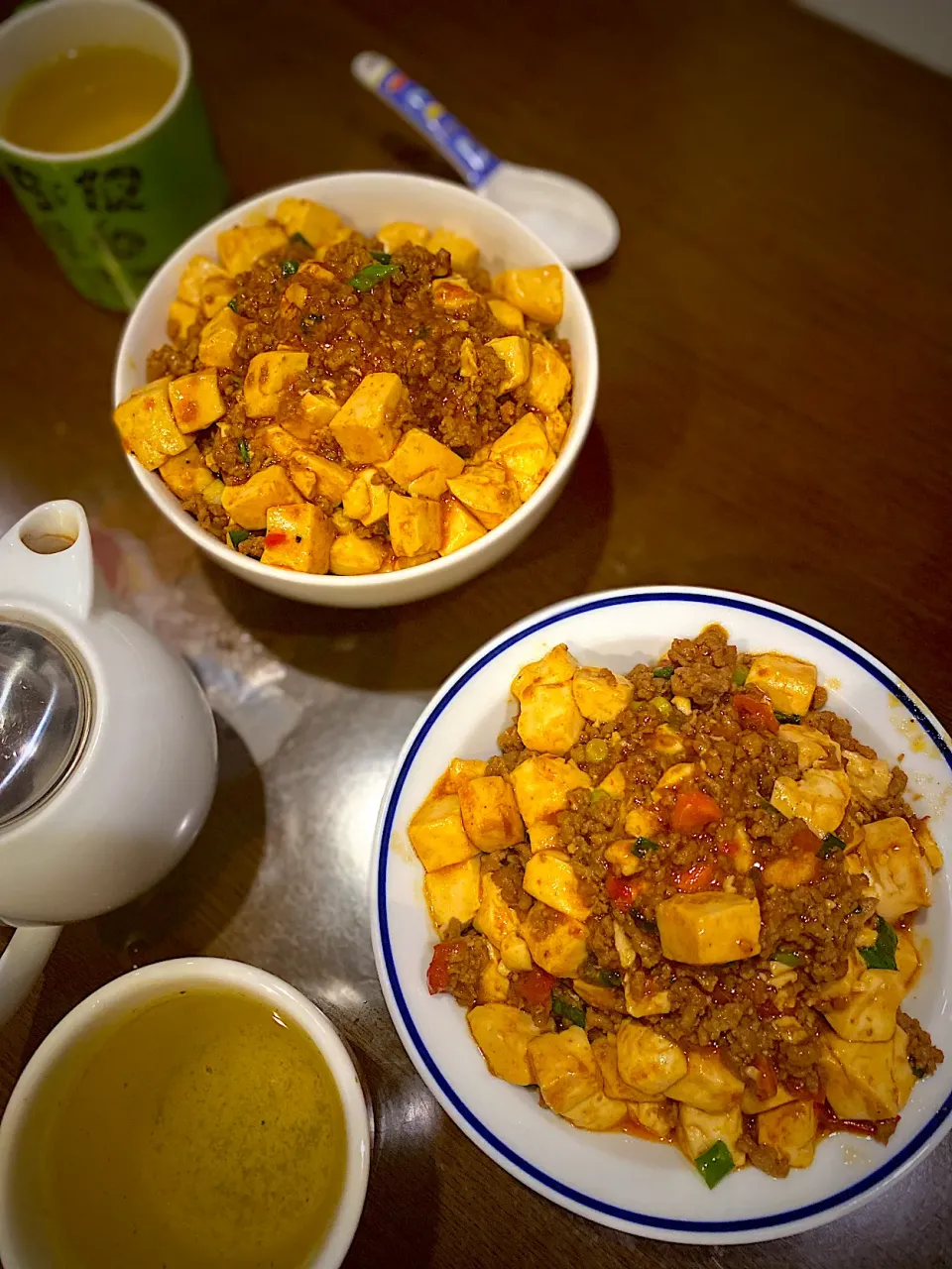 麻婆豆腐丼　お茶|ch＊K*∀o(^^*)♪さん