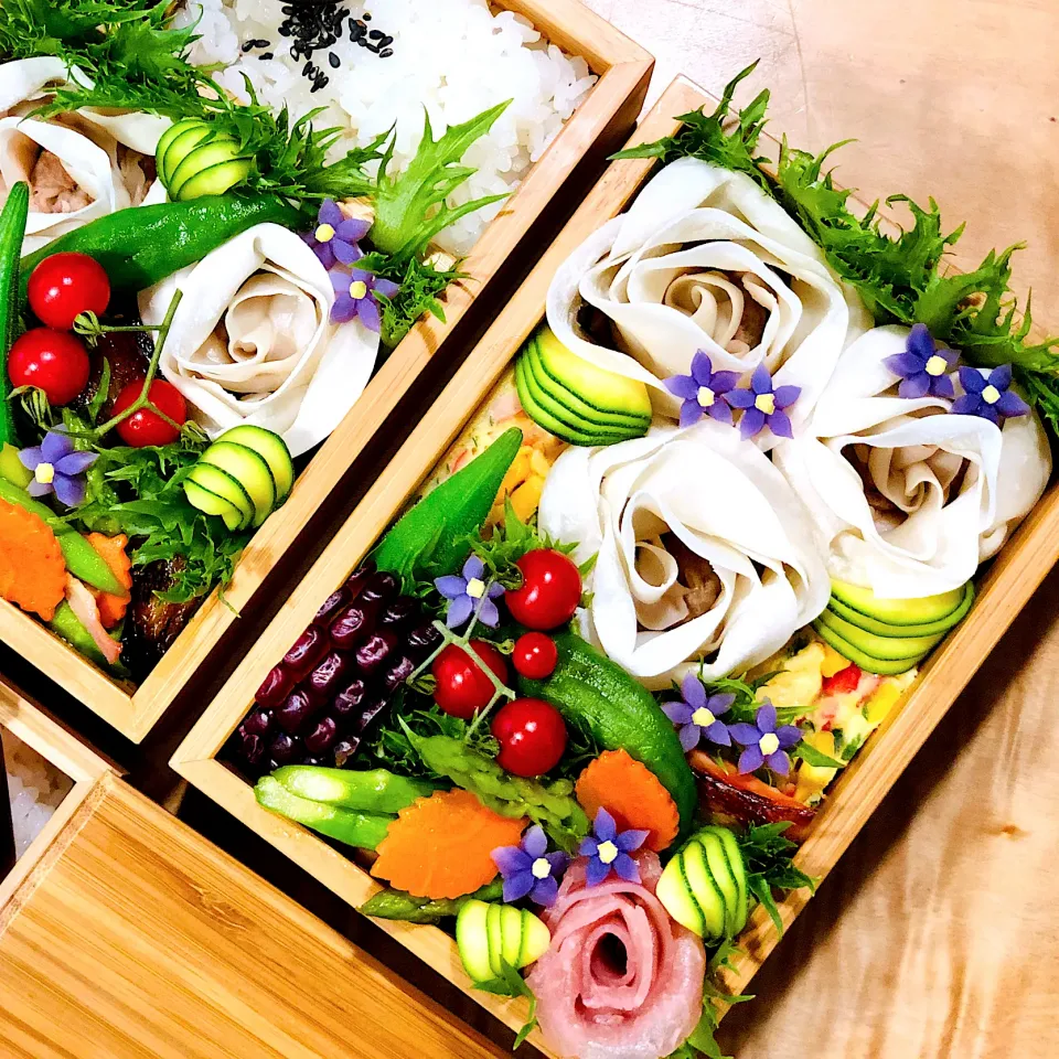 薔薇餃子弁当|1480_kojiさん