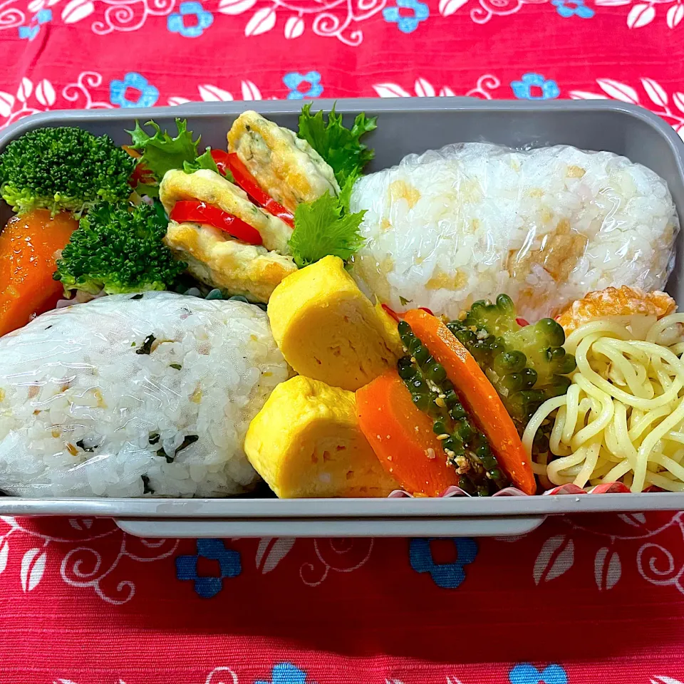 ささみ大葉ナゲット弁当(夫)☆7月14日|kaoriさん