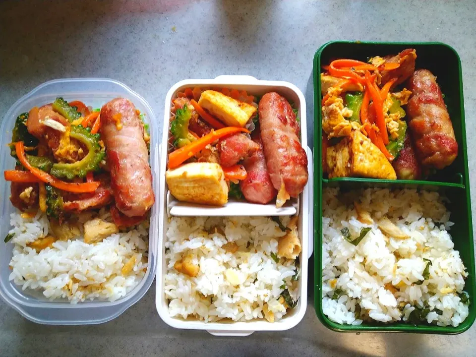 ゴーヤチャンプルー弁当|ねぎまのねぎママさん