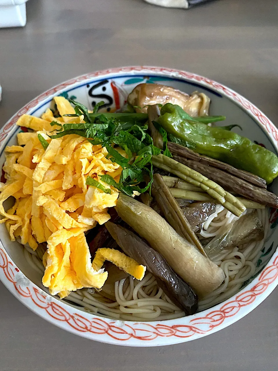 Snapdishの料理写真:山菜そうめん|みーさん