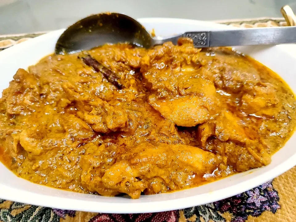 chicken steaks in spicy gravy|hinaさん