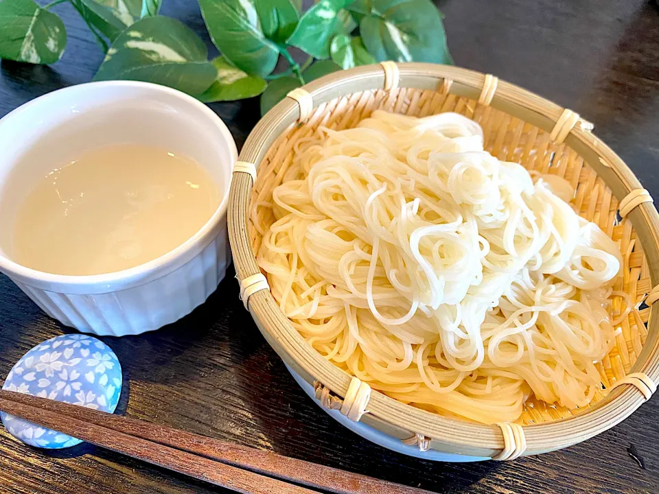 お昼ご飯のお素麺|D-style kitchenさん