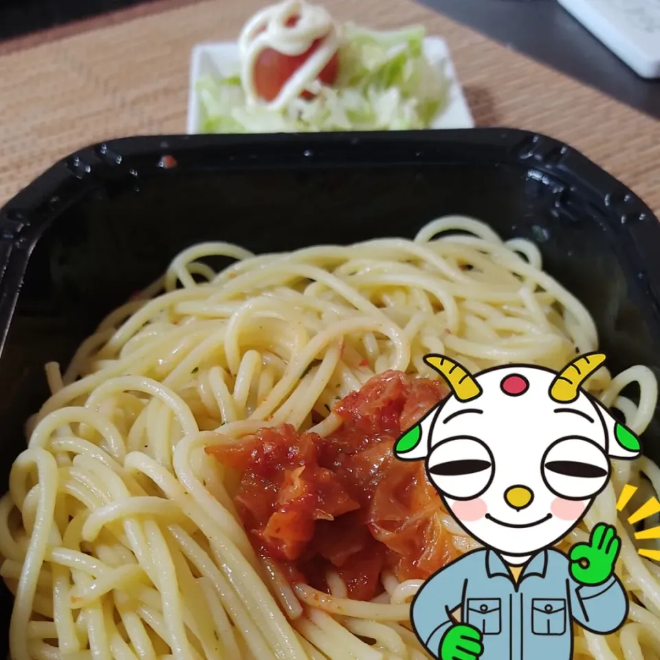 キムチだけのスパゲッティ|Rピージャーさん