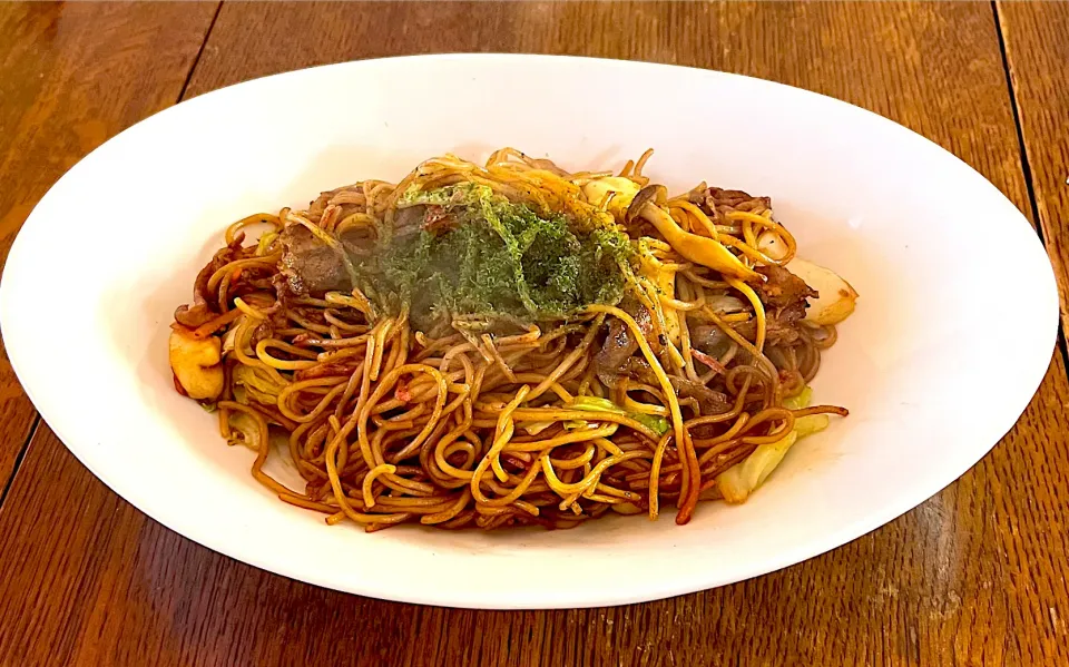 ブランチ♯焼きそば|小松菜さん