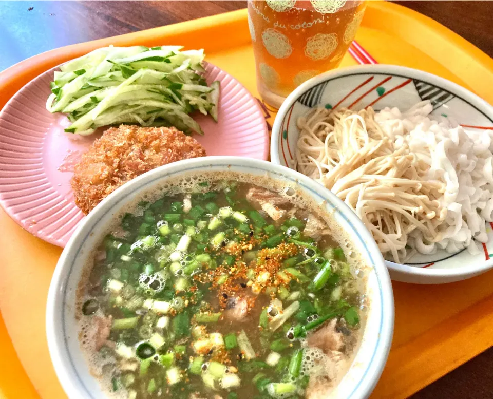 Snapdishの料理写真:悶絶痩せつけ麺|mari miyabeさん