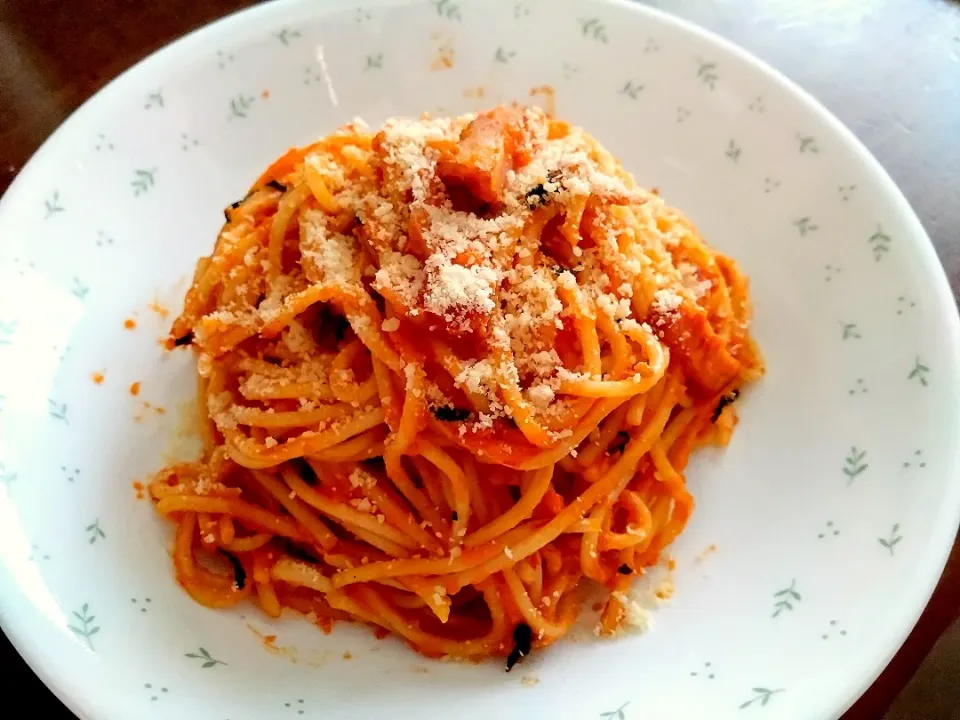 カゴメ公式さんのレシピ！手作りトマトソース🍅でパスタ|秀美«シュウビ»さん