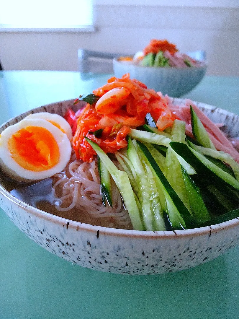 冷麺うまいですね❗|かずにゃさん