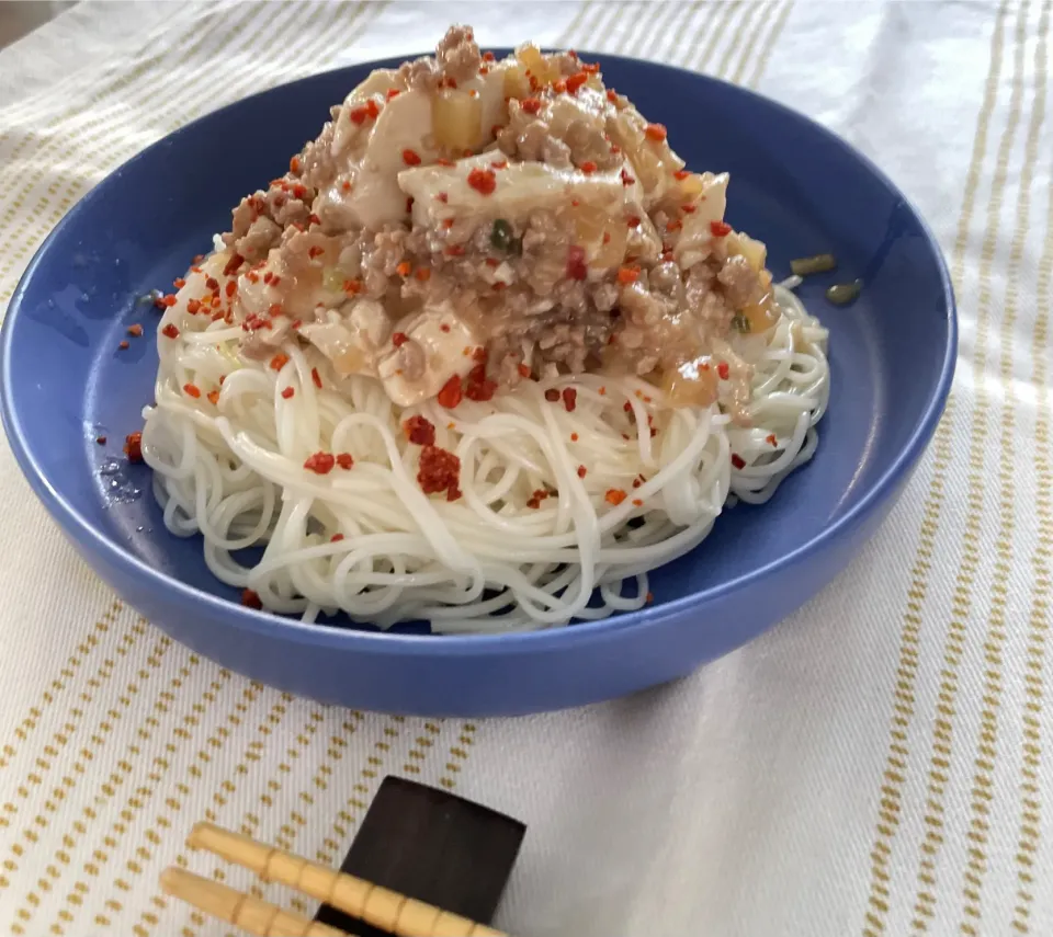 どどーん。麻婆そうめん|Ｋazuyoさん