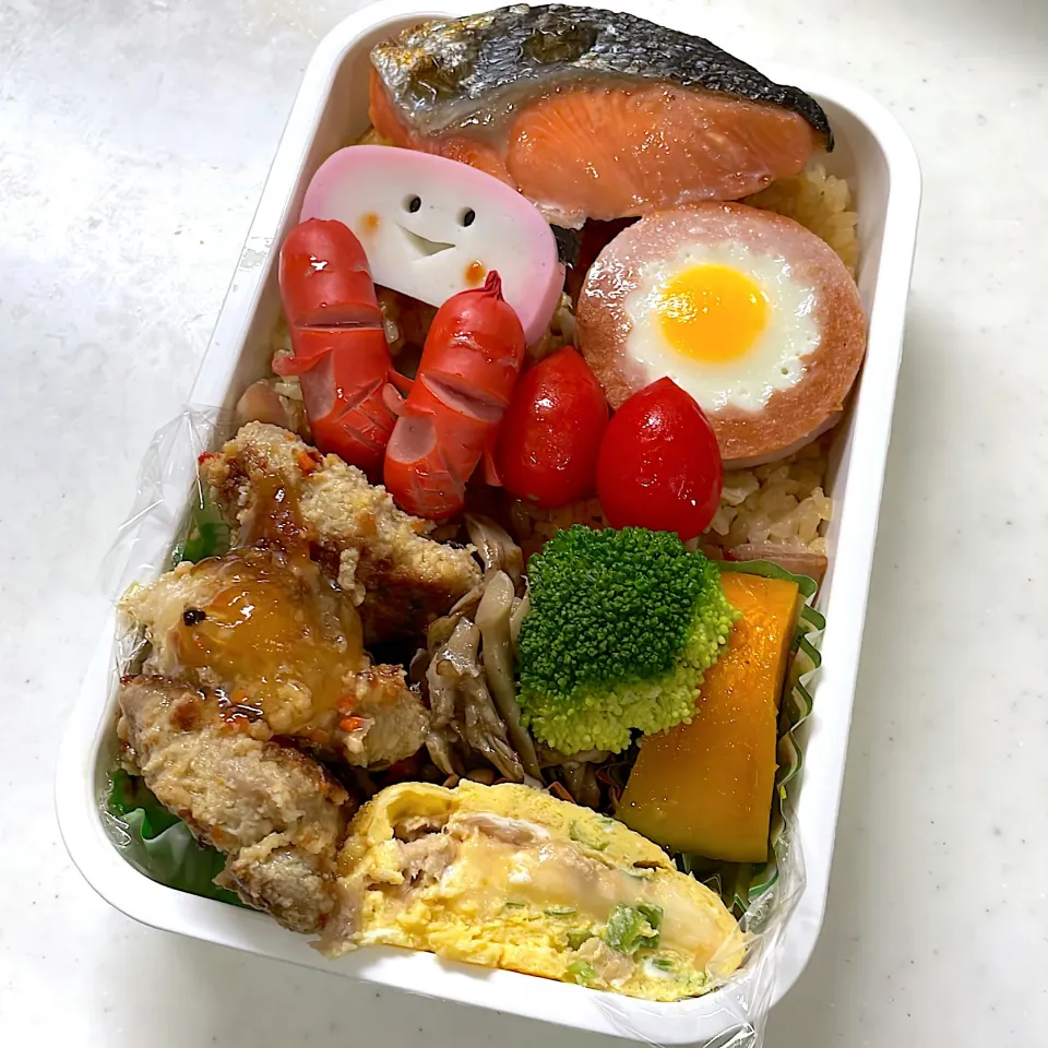 Snapdishの料理写真:2023年7月18日　オレ弁当♪|クッキングおやぢさん