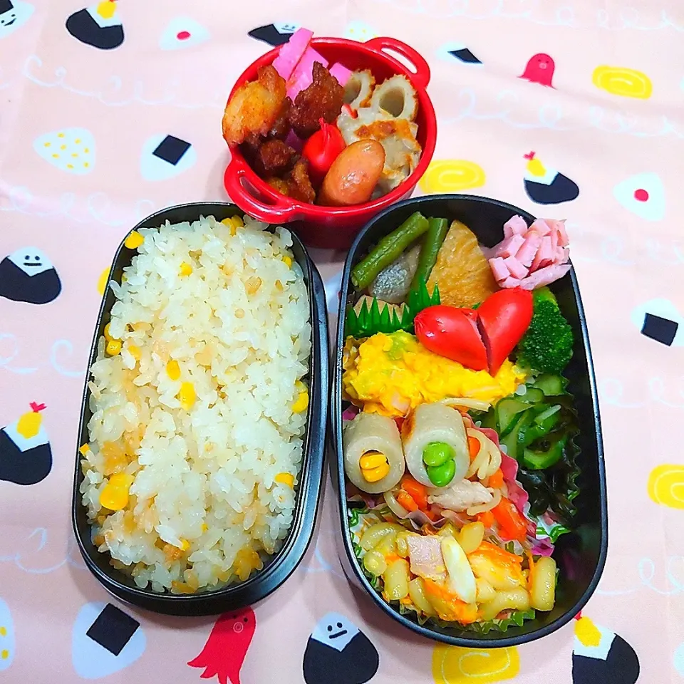 Snapdishの料理写真:2023年7月18日（火）のお弁当🍱。|ママちんさん