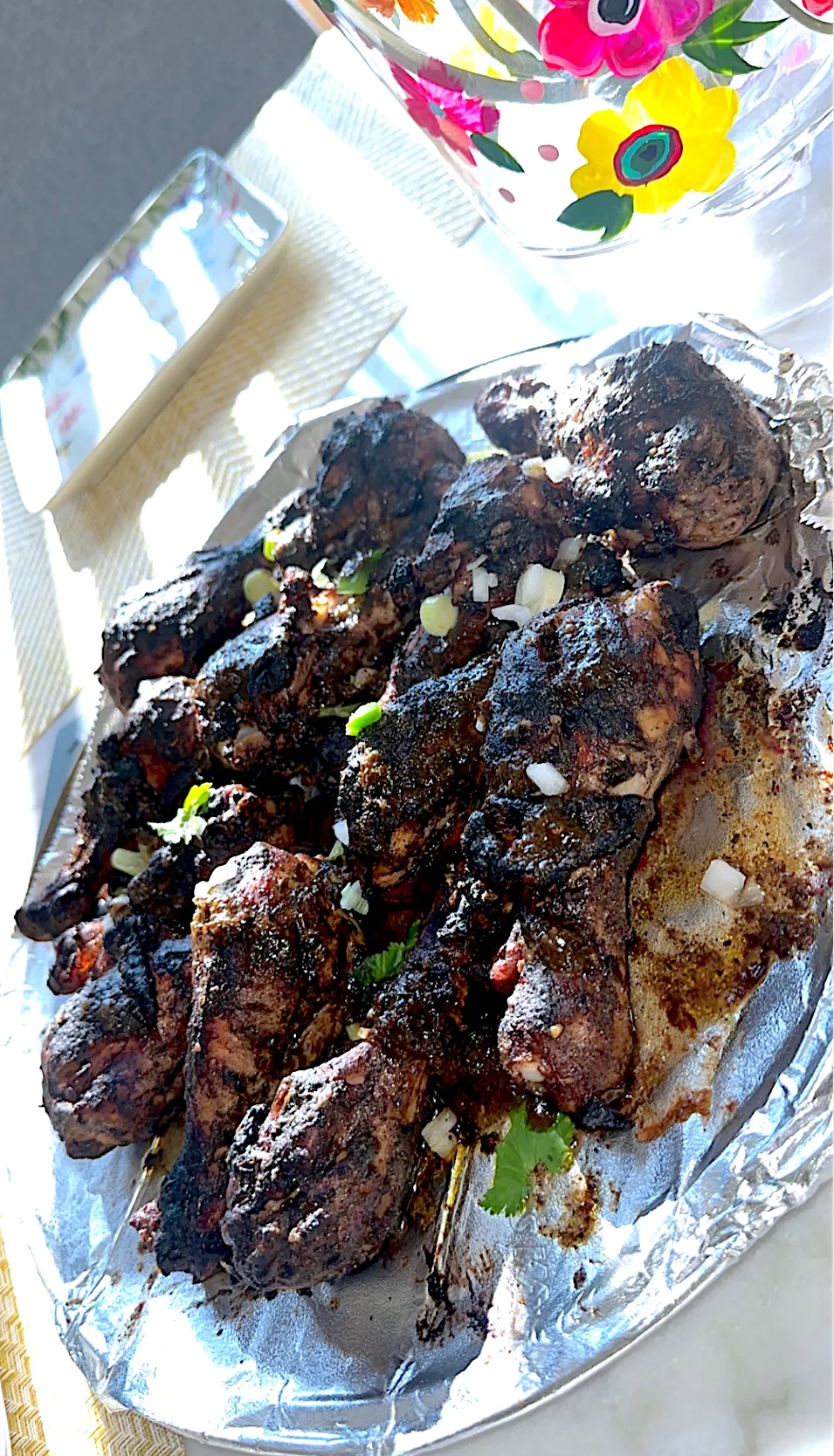 Jerk chicken coming up|Tawanjaさん