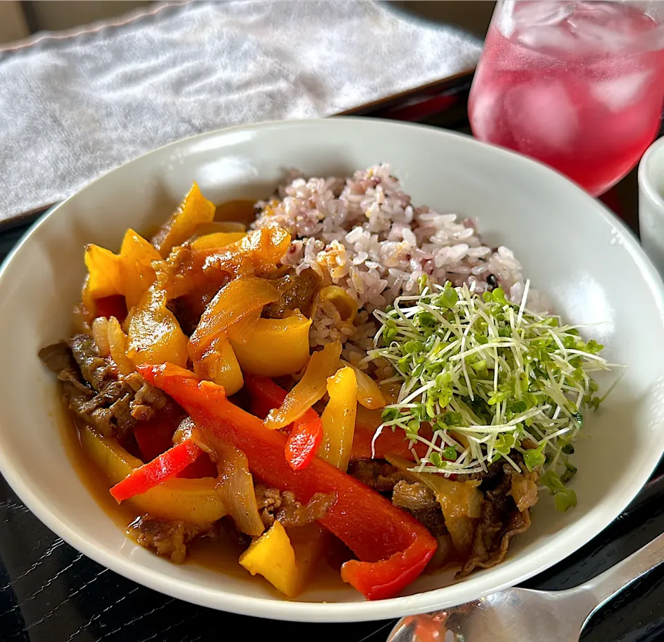 Snapdishの料理写真:夏はやっぱカレーだね！|くまちゃんさん