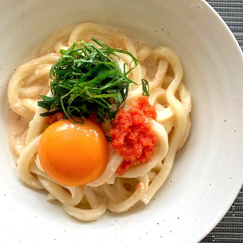 明太クリームうどん|KAORIさん