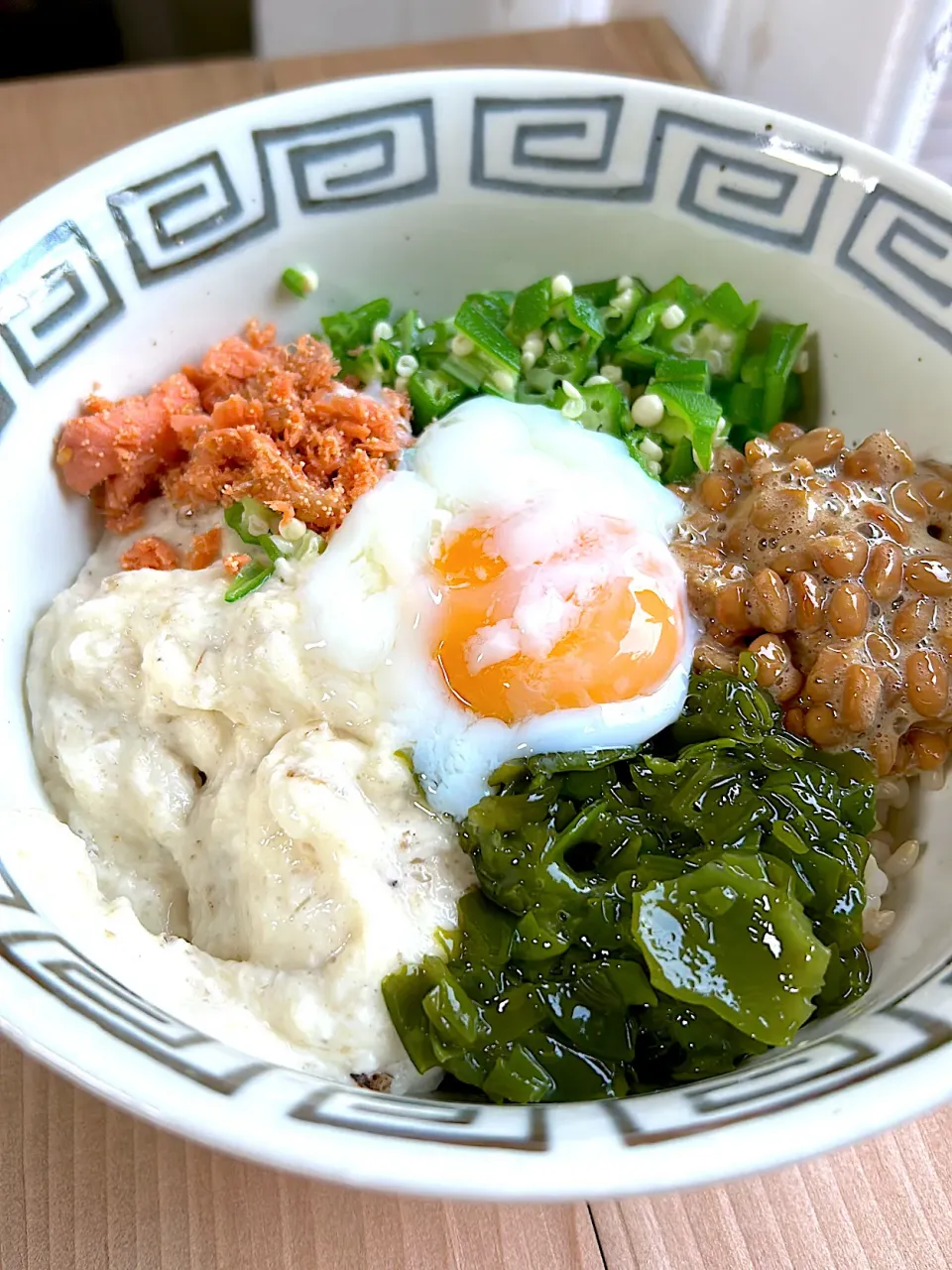 暑い日に☀️ねばねば丼|yam＊さん