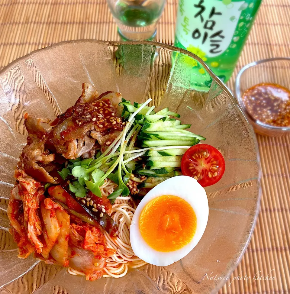 お豆腐麺で作る『韓国風♪冷んやりヘルシービビン麺』|ナツ1224さん