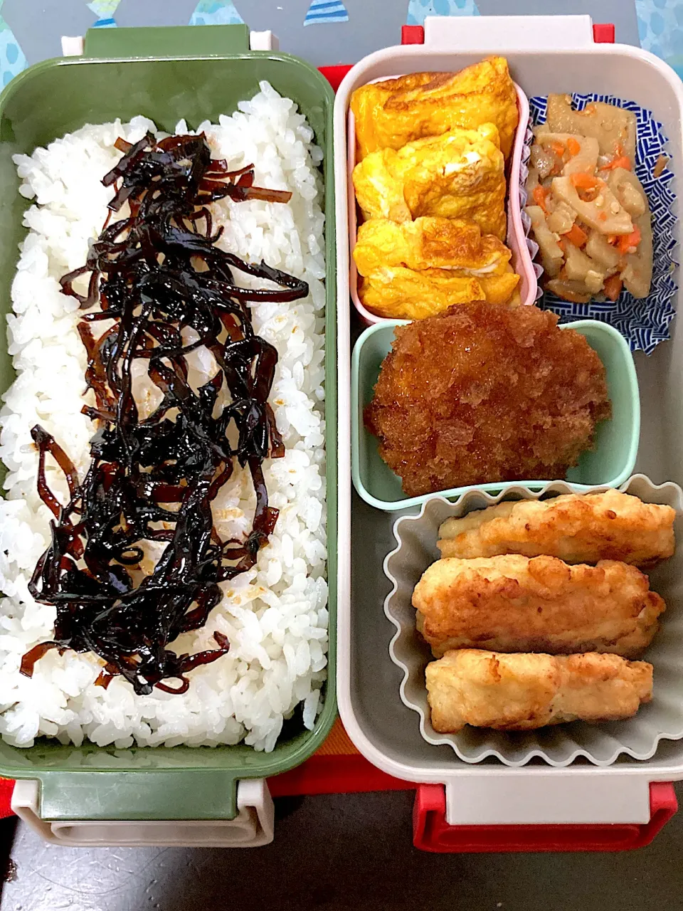 Snapdishの料理写真:今日のお弁当　7/19|まりちゅんさん