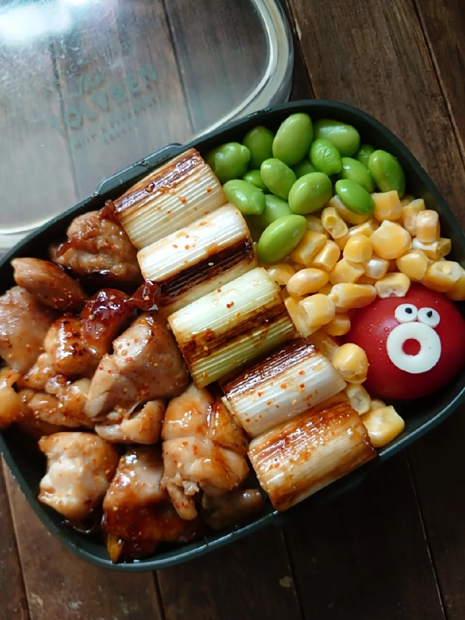 漢の…次女用🍱白飯がススム焼き鳥丼弁当|ᵏᵒᵘさん