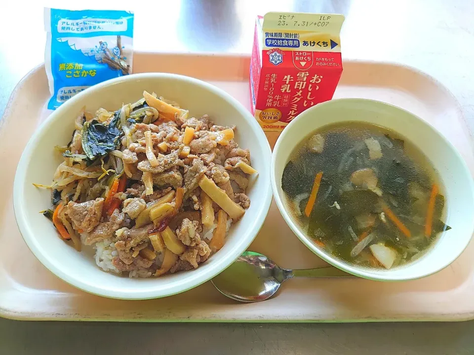 今日の給食(7/19)|えっちゃんさん