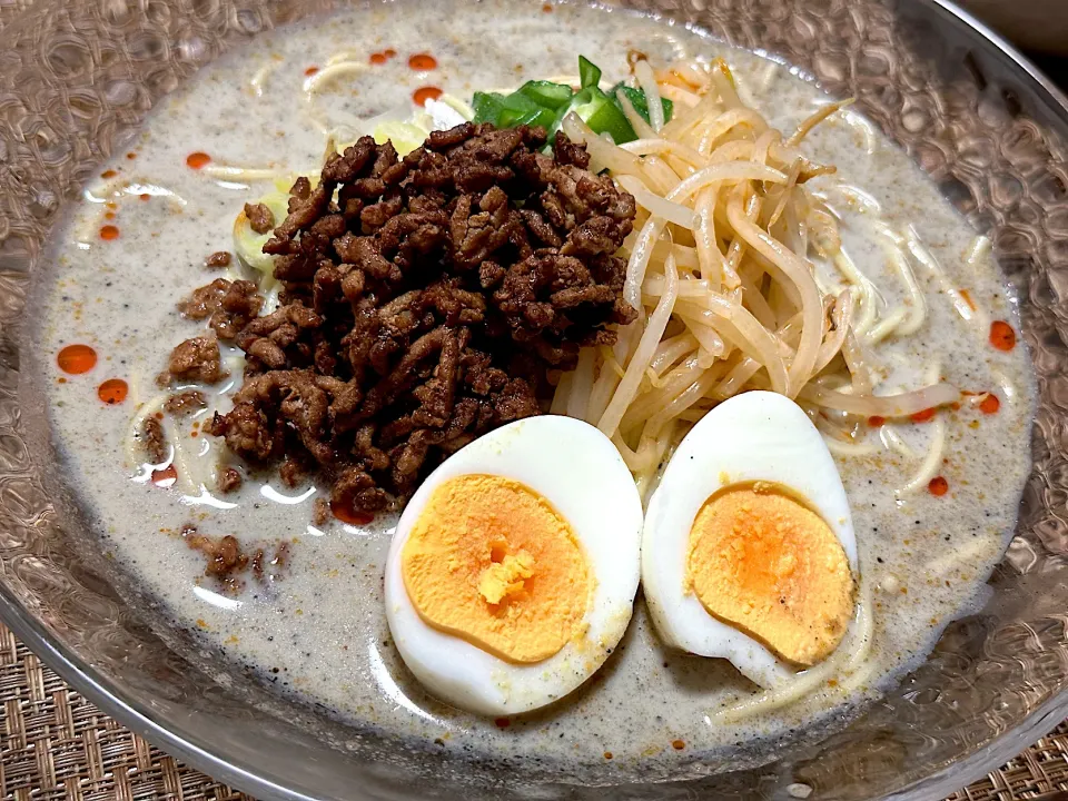 冷やし黒胡麻坦々麺|しげさんさん