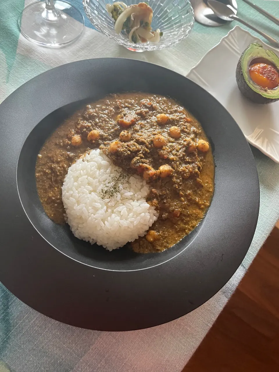 Snapdishの料理写真:暑い日が続いてるのでカレー|cherさん