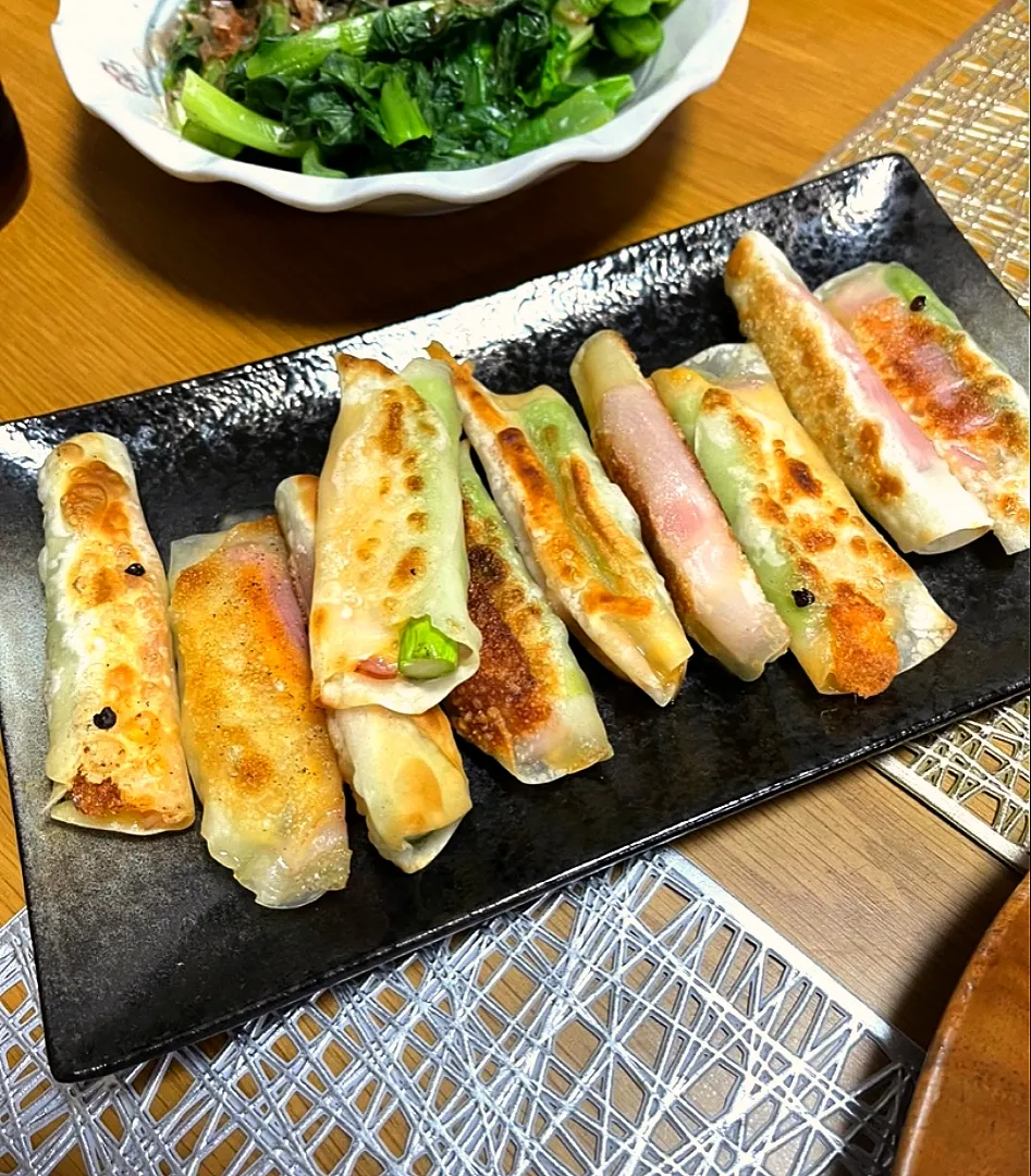 Snapdishの料理写真:アスパラベーコンチーズ巻き|ごはんきろくさん