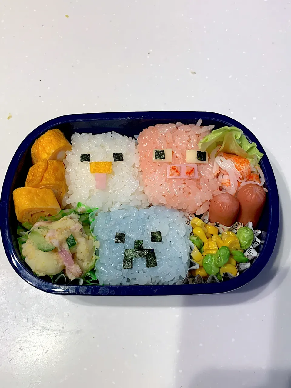 Snapdishの料理写真:お弁当#マイクラ|yunaさん