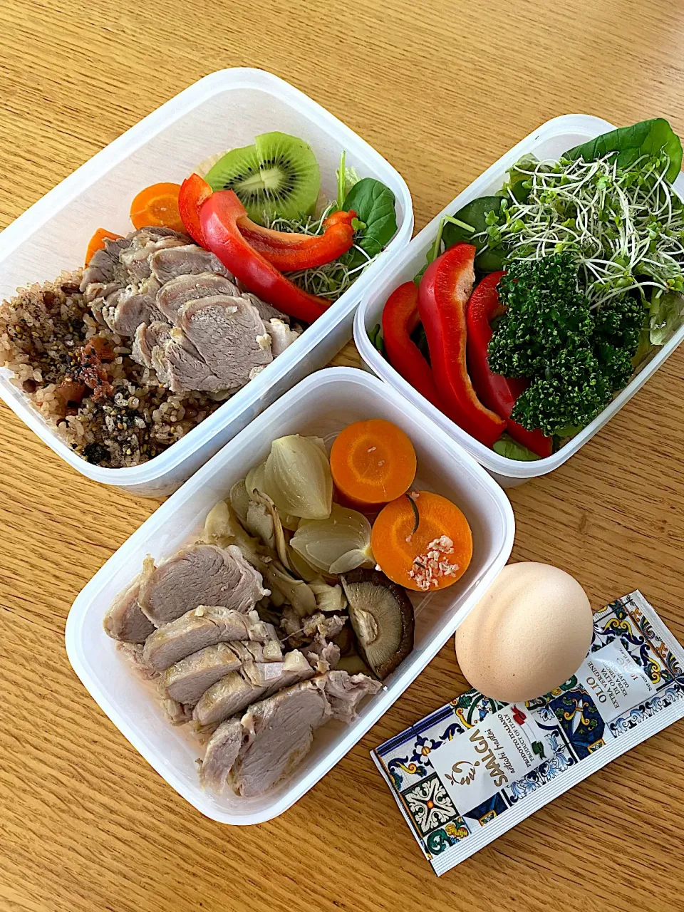 ローストポーク弁当 #学童弁当  #ytbメソッド|あさみさん