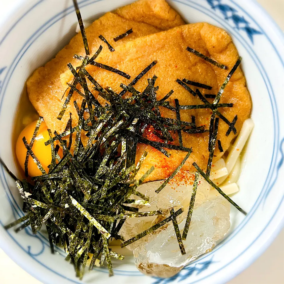 きつね玉ぶっかけ饂飩|平大さん