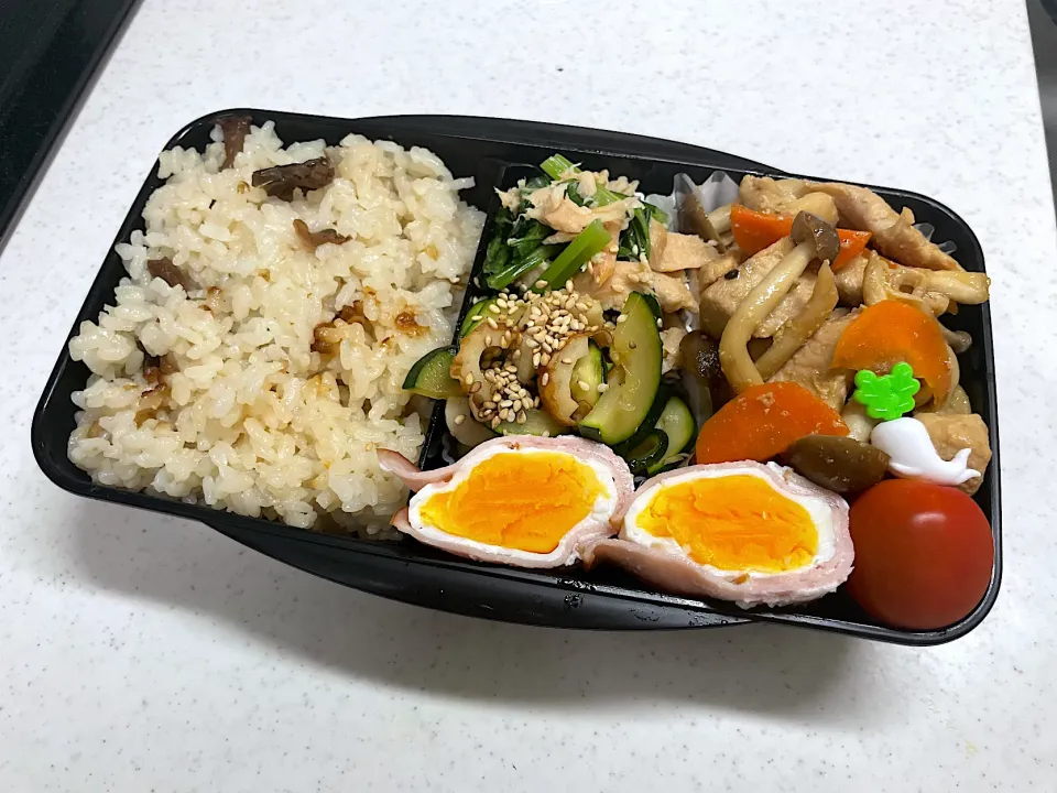 Snapdishの料理写真:7/20 彼氏弁当⁂むね肉ポン酢|ゆさん