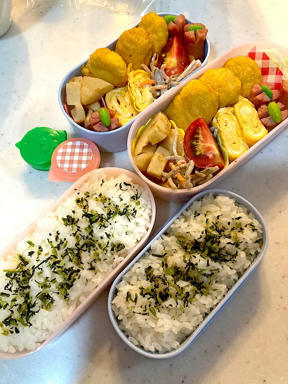 姉妹弁当🍙|ピヨまるさん