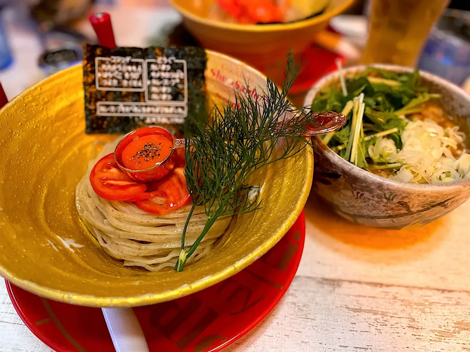 Snapdishの料理写真:カレーラーメン🍜🍛🩷美味しすぎた🤤|𝒎𝒊𝒛𝒖𝒉𝒐さん