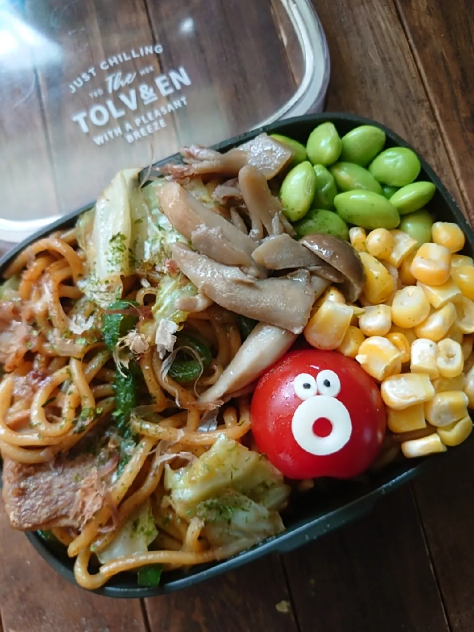 漢の…次女用🍱もっちり焼きそば弁当|ᵏᵒᵘさん