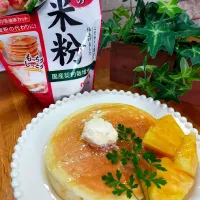 米粉のホットケーキ🥞𓈒 𓂂𓏸|COCOMO🌼*･さん