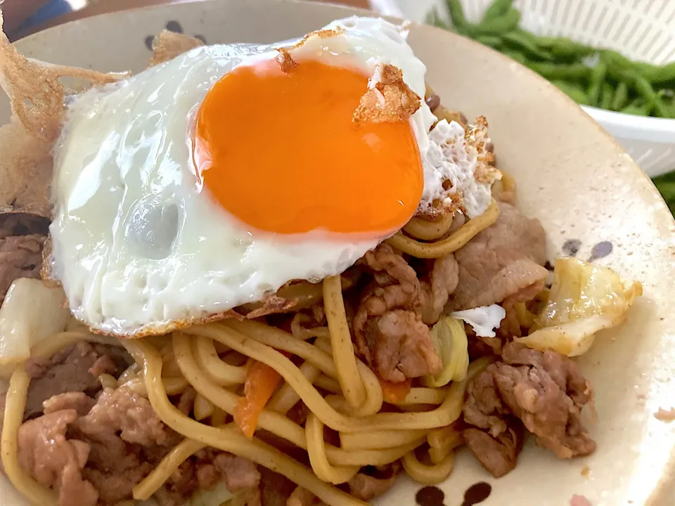 ＊夏場の出番が多い焼きそば＆新鮮な枝豆🫛＊|＊抹茶＊さん