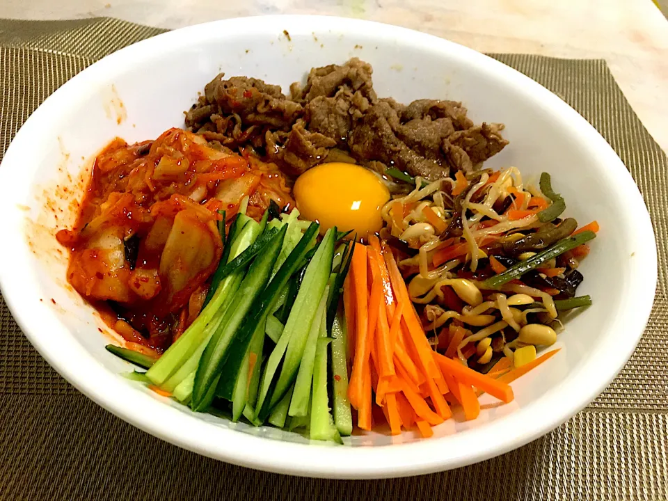 ビビンバ丼|ももさん