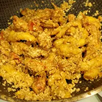 Snapdishの料理写真:Soft Shell Crabs in Fragrant Salted Egg Yolks
金沙軟殼蟹|tomatomaさん