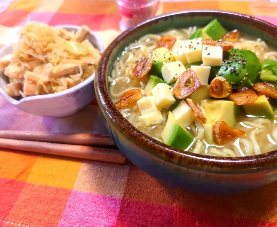 アボカド塩麺
甘藍とお揚げの和風ナムル|マギーさん