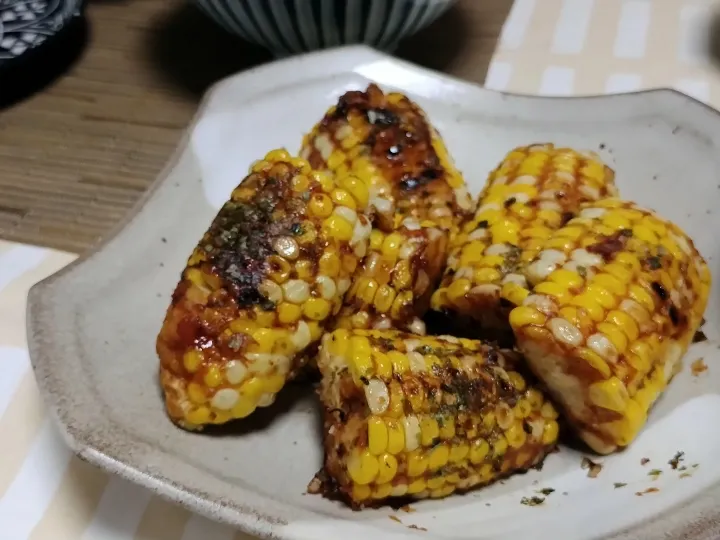 トウモロコシのバター醤油|ちーたまさん