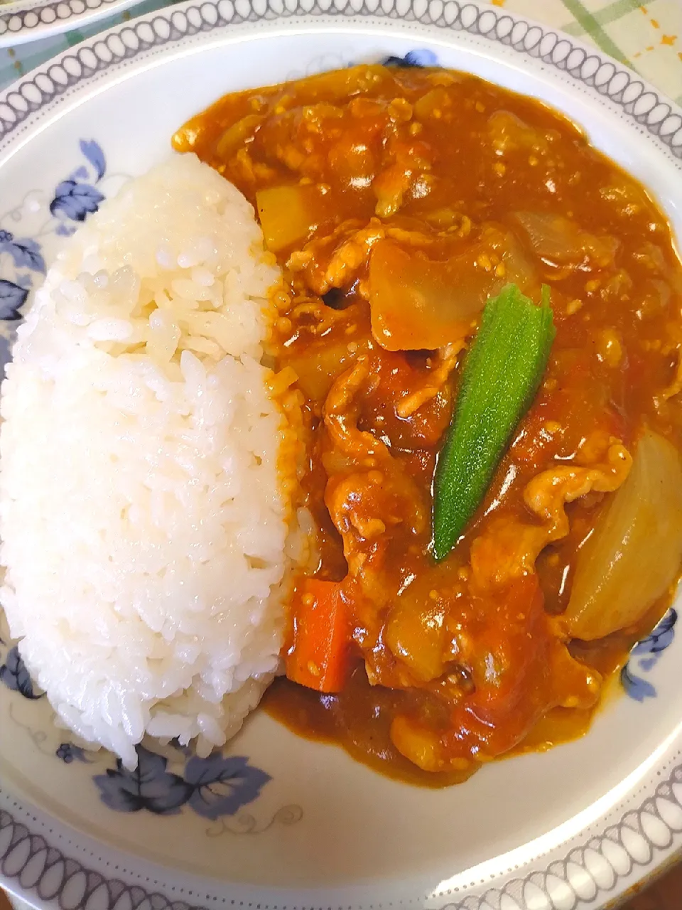 トマト🍅カレー|のばーきさん