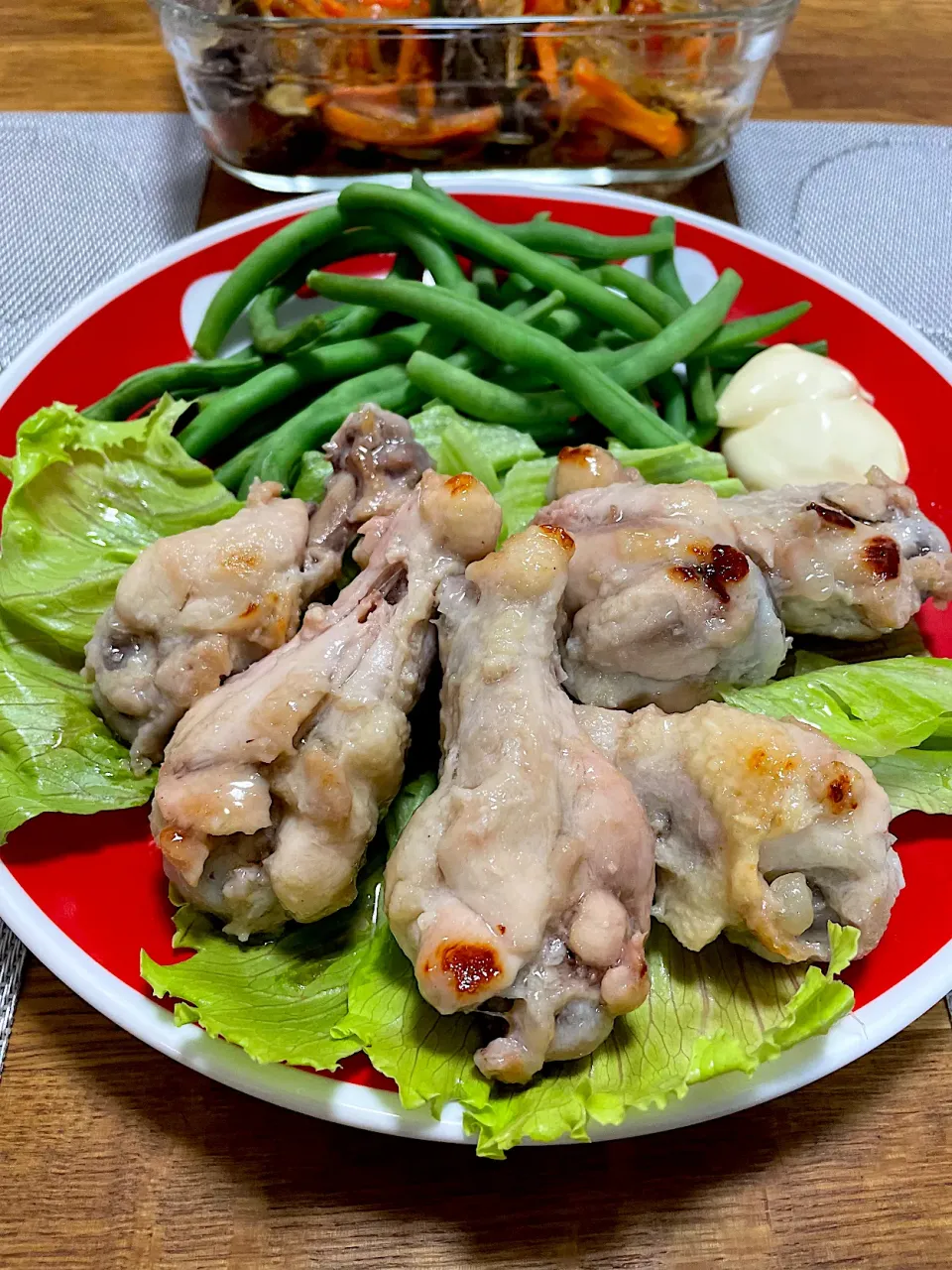 名残り鶏手羽元の塩麹唐揚げ|morimi32さん