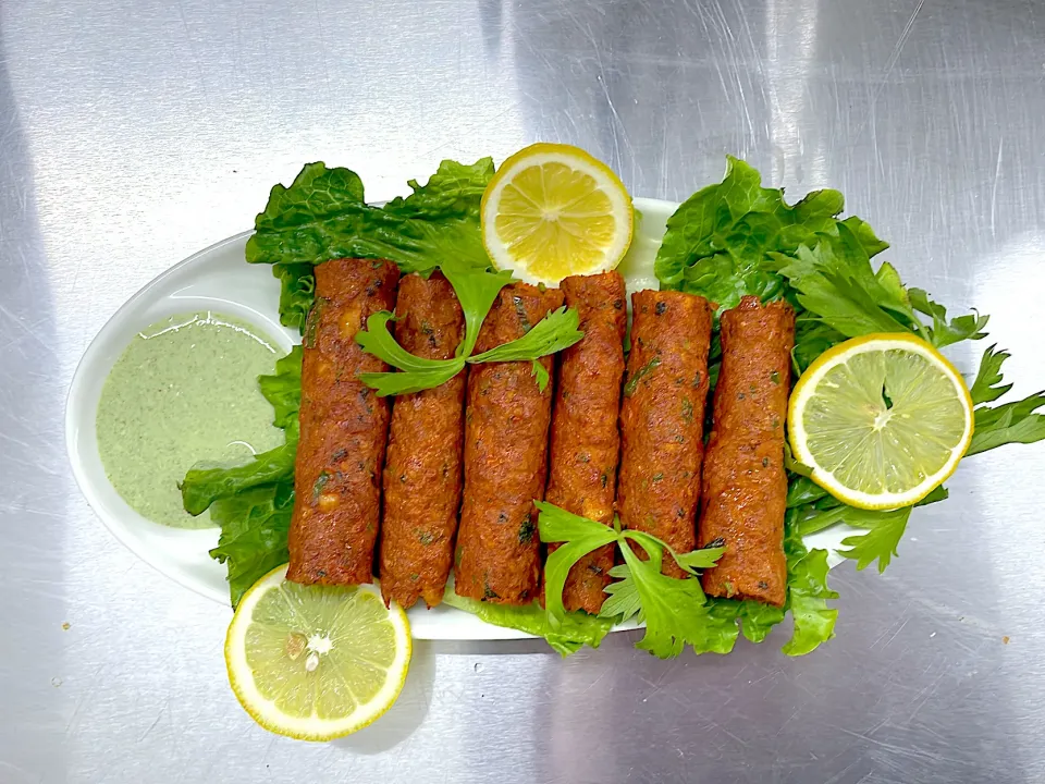 Lamb Seekh Kebabs|kebabs N Curryさん